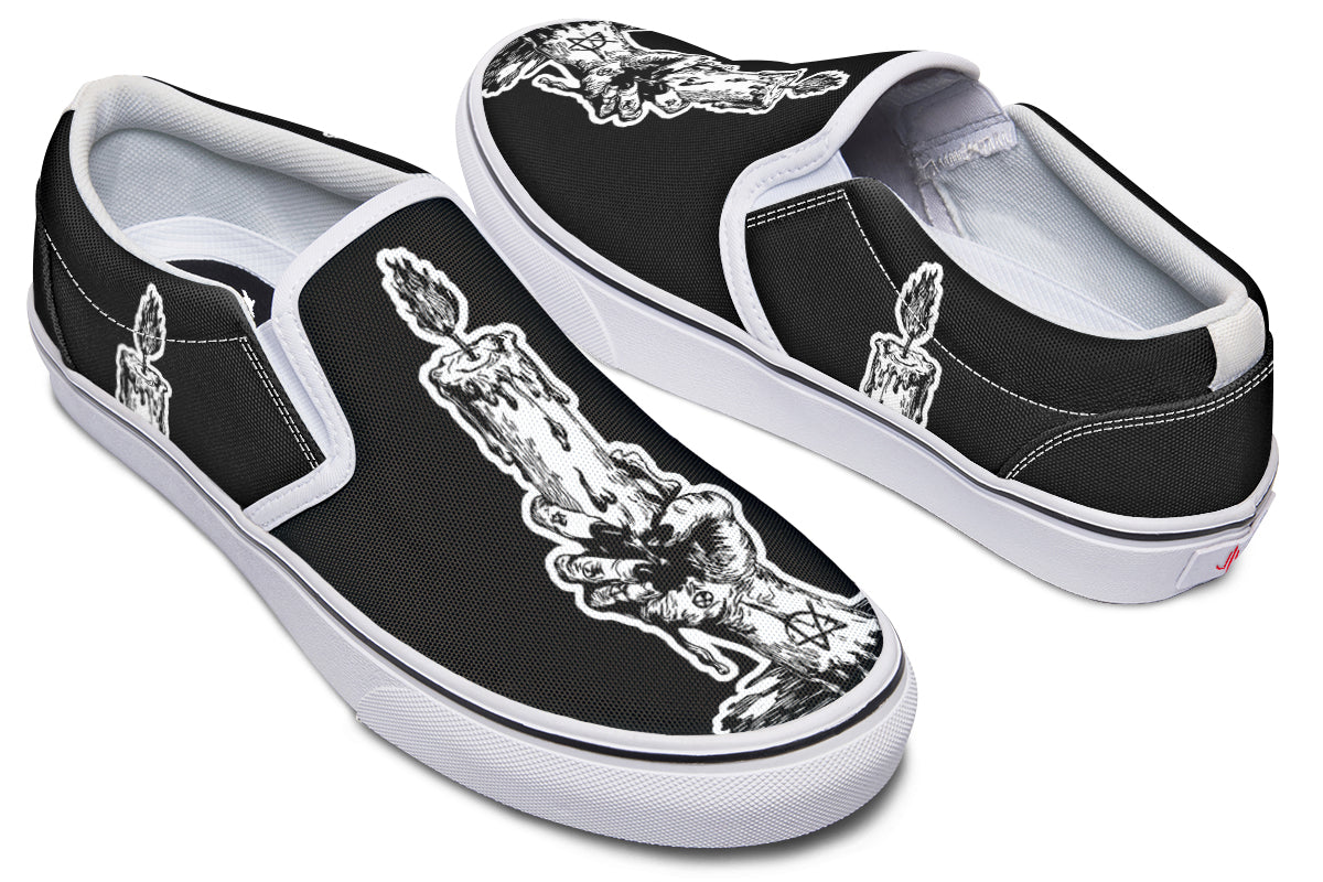 Candle Of Devotion Slip On Shoes - Last Light Apparel
