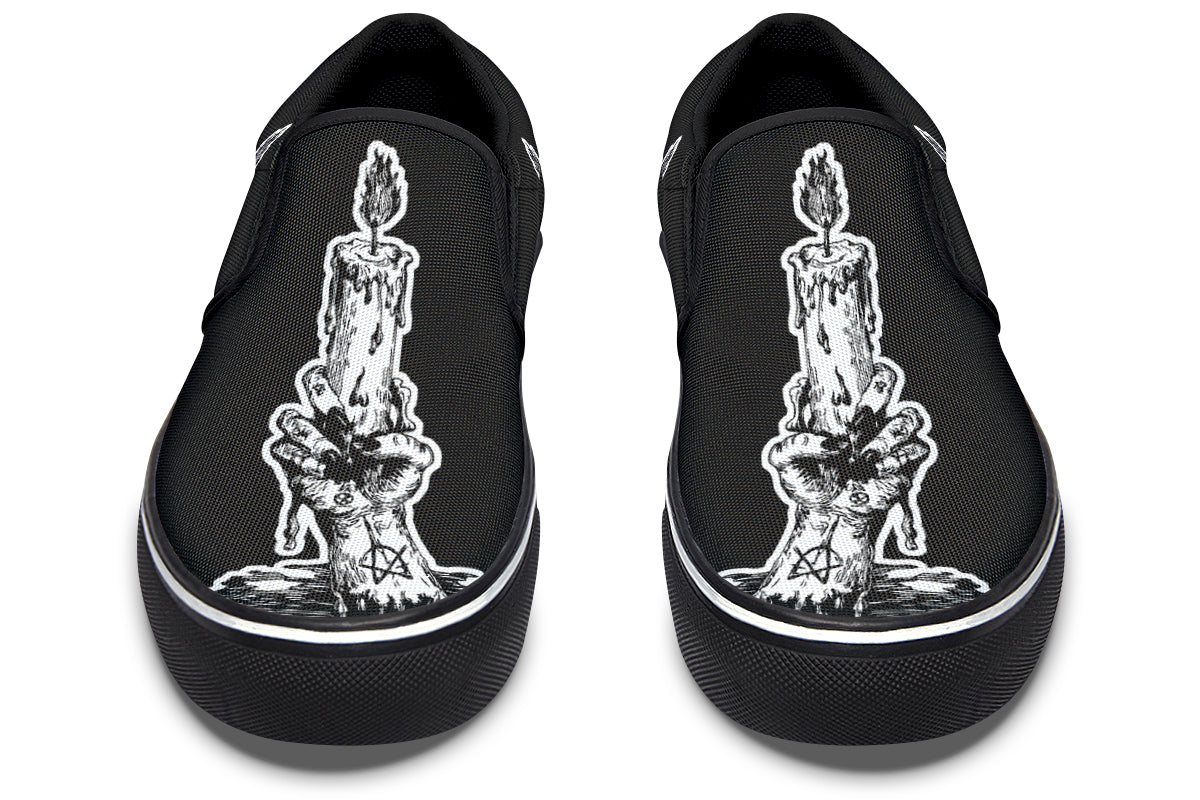 Candle Of Devotion Slip On Shoes - Last Light Apparel