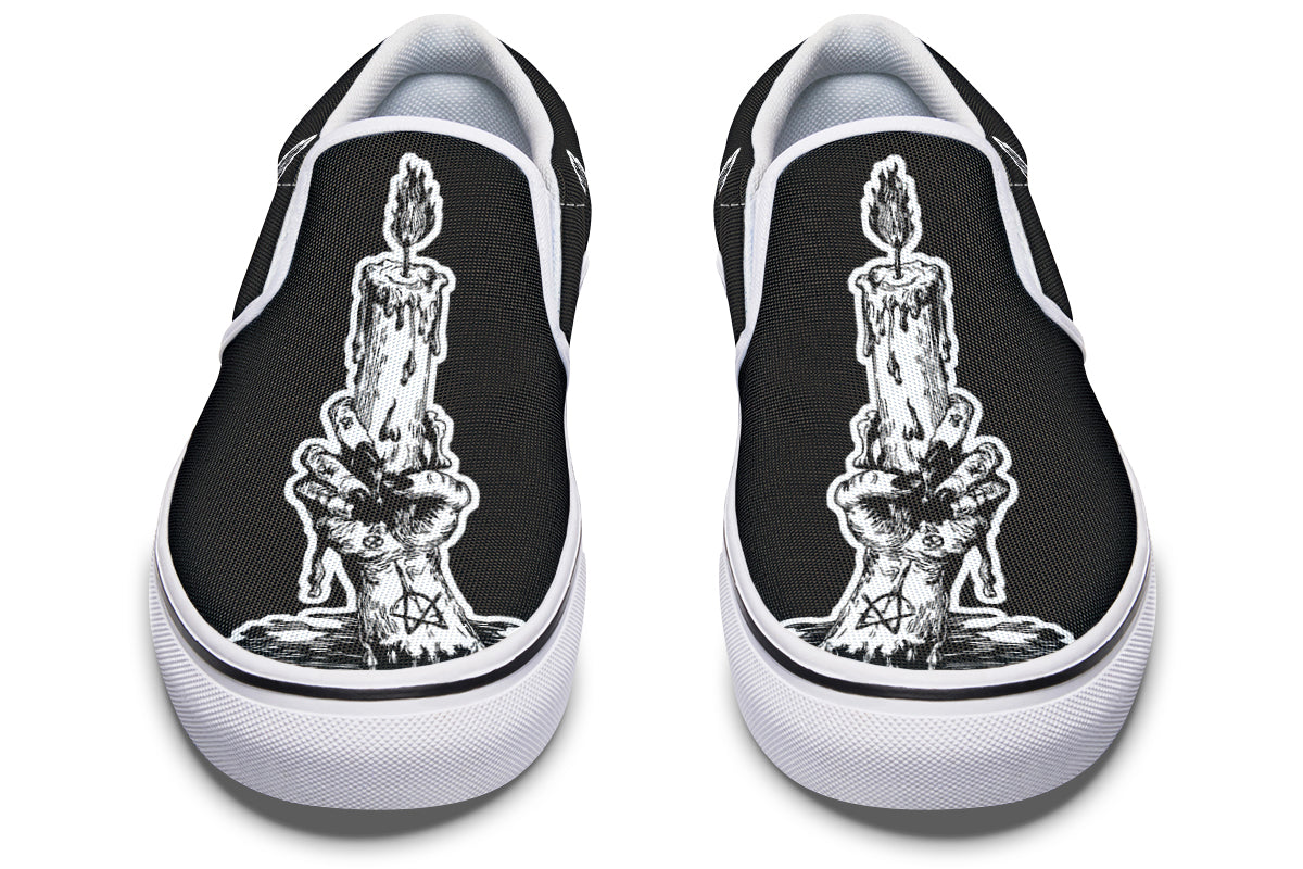Candle Of Devotion Slip On Shoes - Last Light Apparel