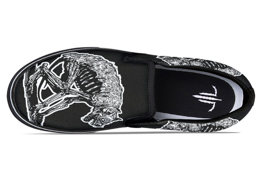 Carrion Wolf Slip On Shoes - Last Light Apparel