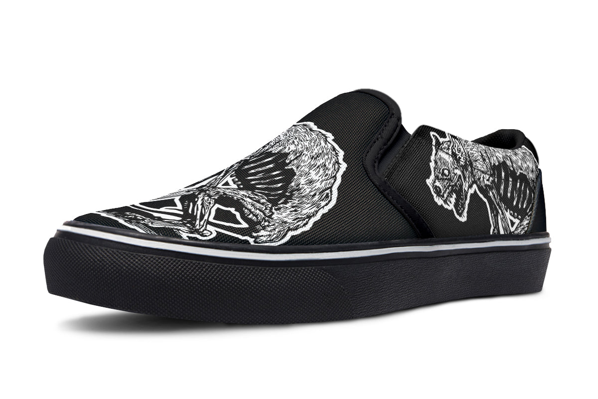 Carrion Wolf Slip On Shoes - Last Light Apparel