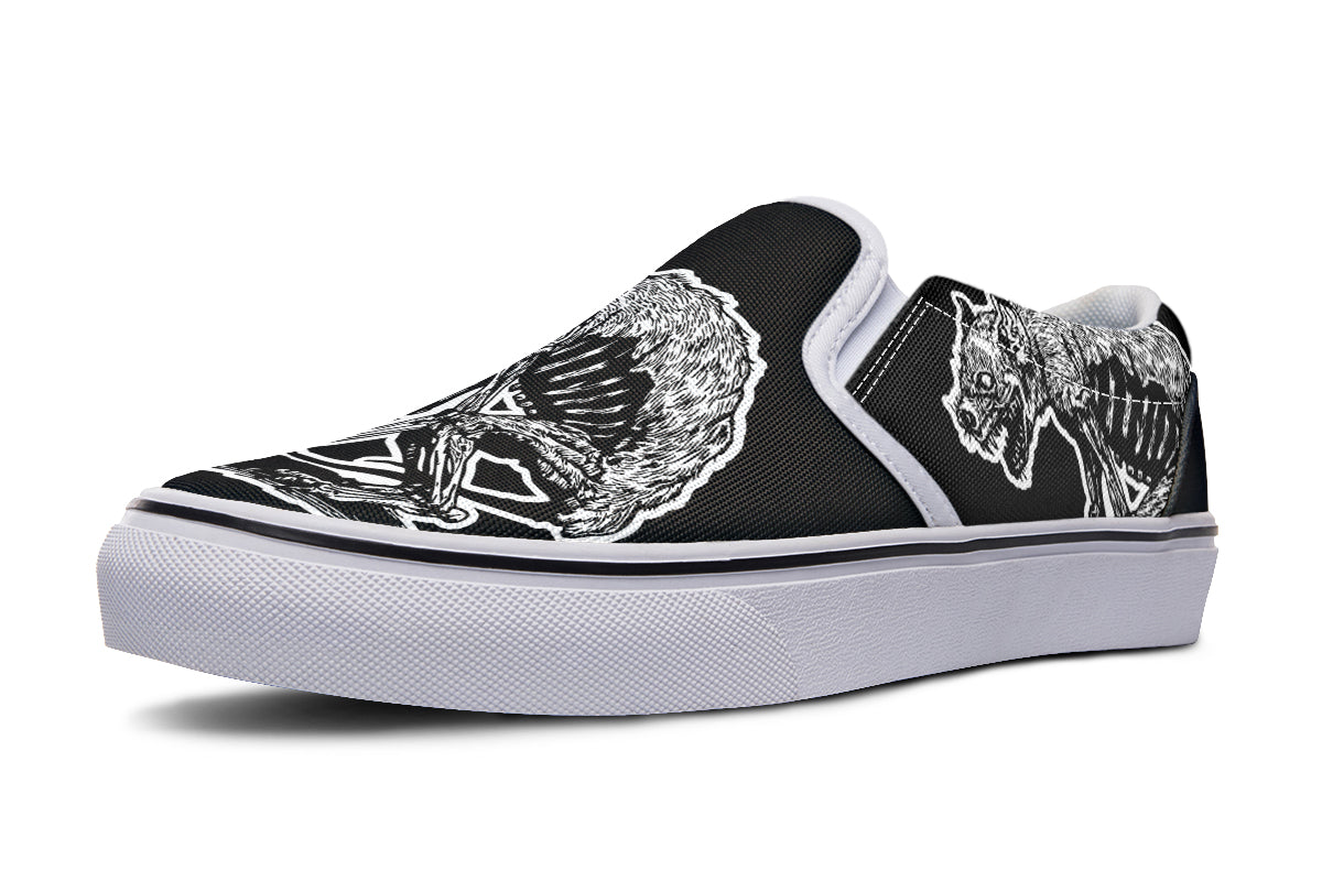 Carrion Wolf Slip On Shoes - Last Light Apparel