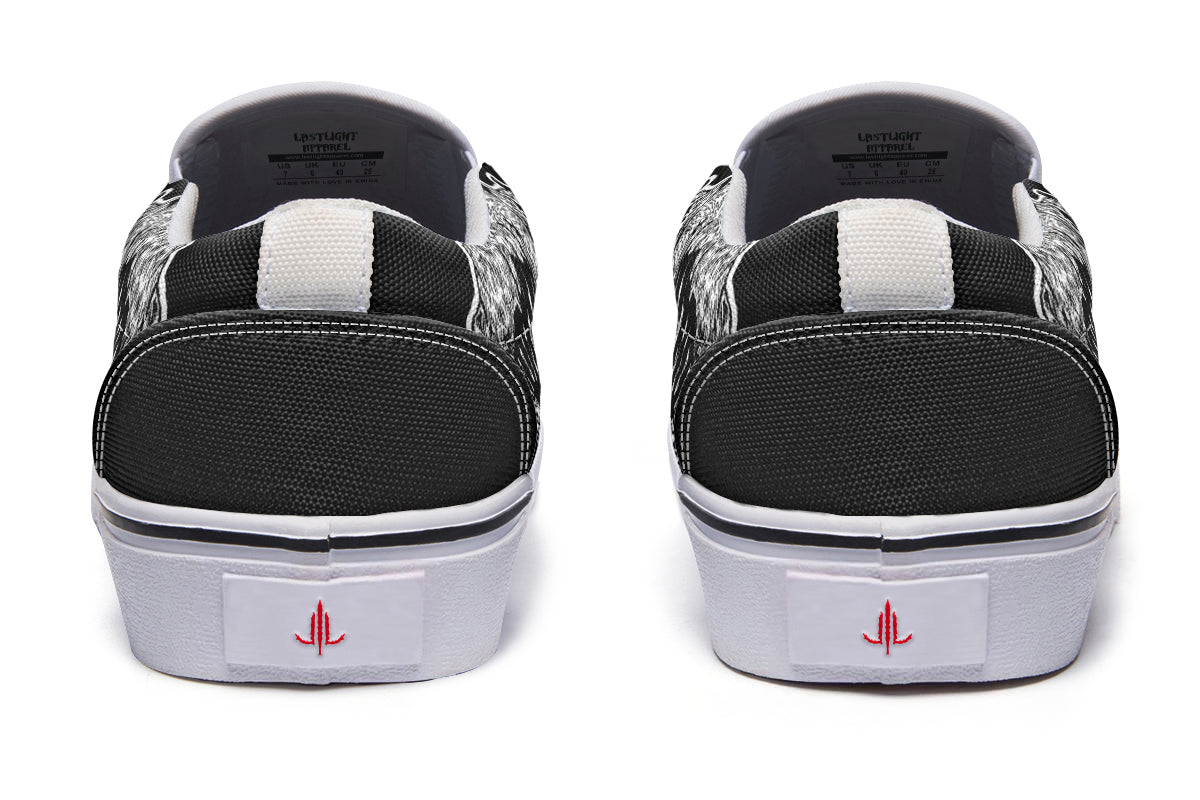 Carrion Wolf Slip On Shoes - Last Light Apparel