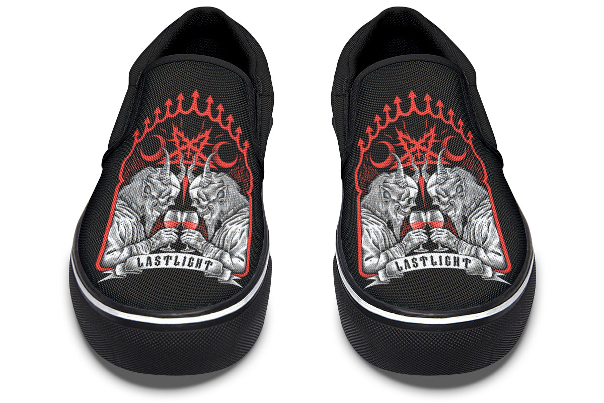 Cheers The Devil Slip On Shoes