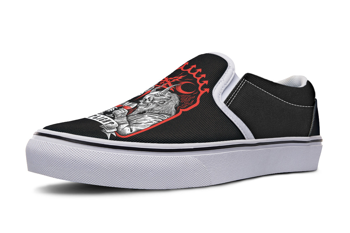 Cheers The Devil Slip On Shoes