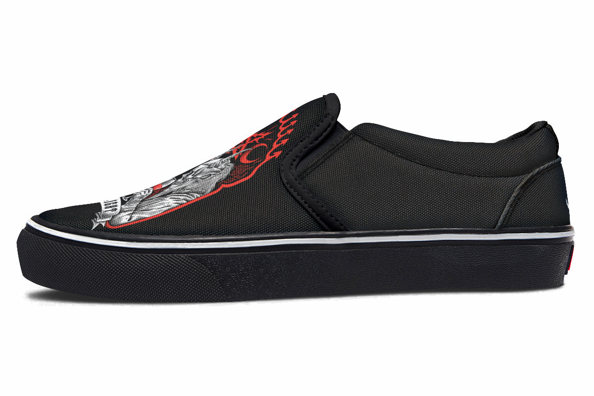 Cheers The Devil Slip On Shoes