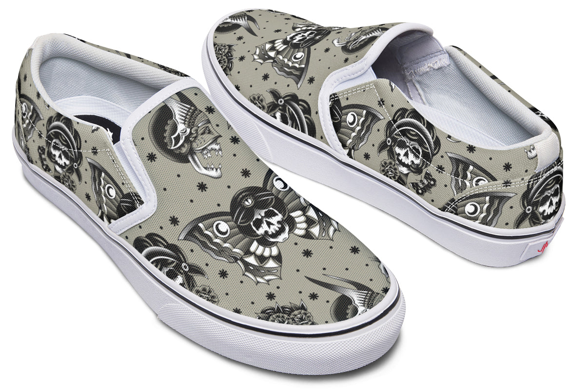 Classic Dead Girls Slip On Shoes