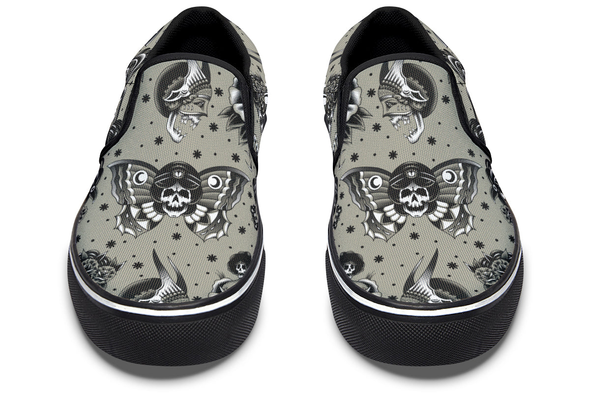 Classic Dead Girls Slip On Shoes