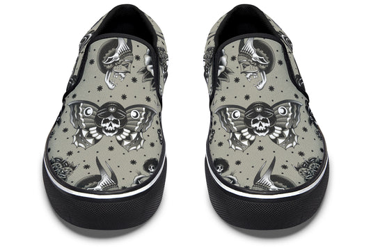 Classic Dead Girls Slip On Shoes