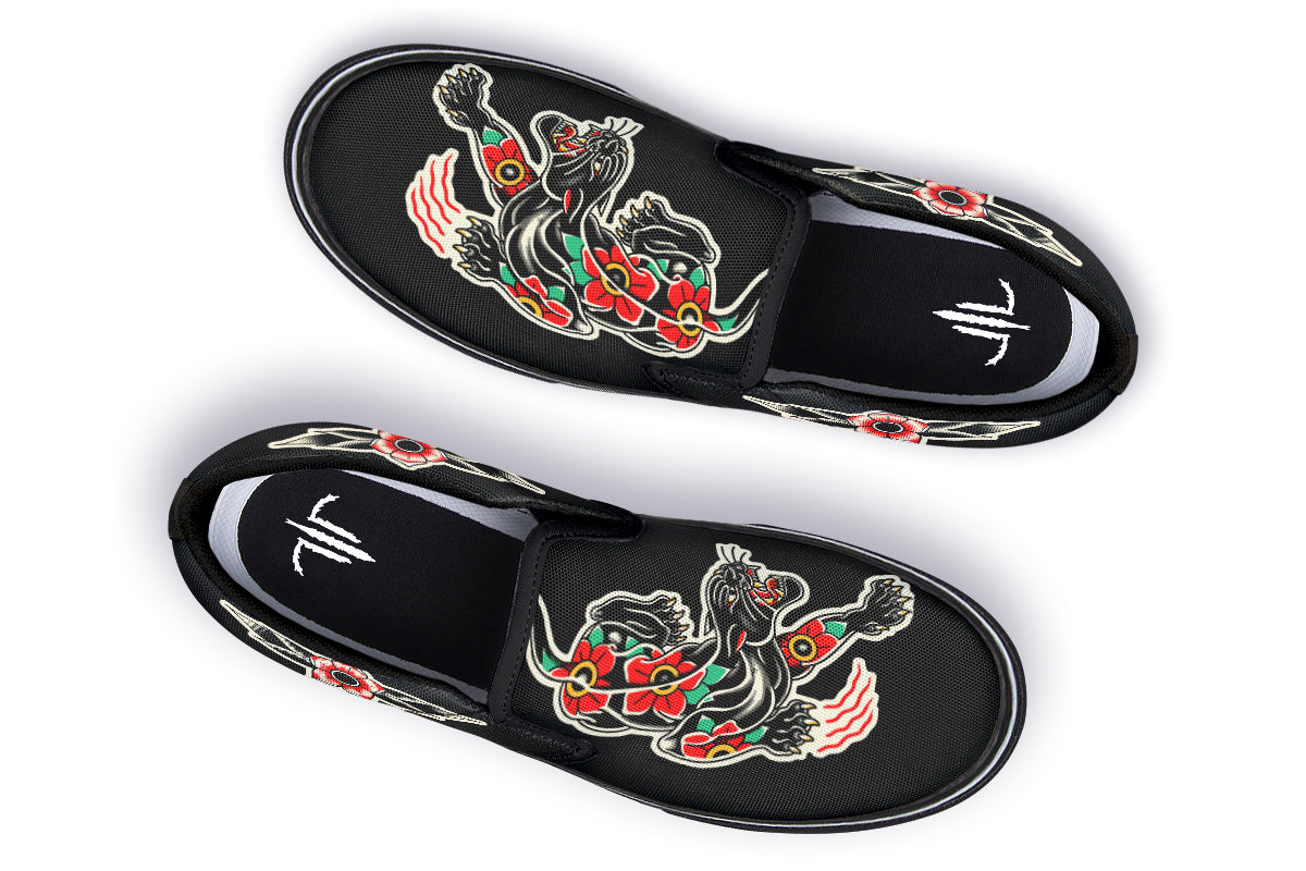 Furio Crawling Panther Slip On Shoes