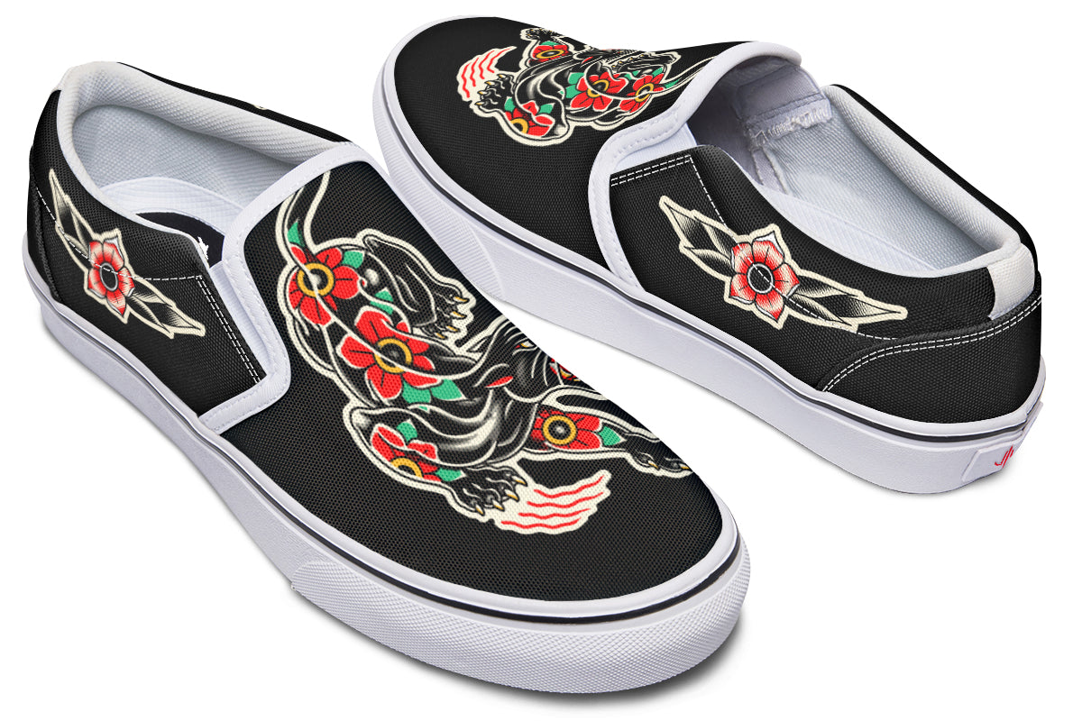 Furio Crawling Panther Slip On Shoes