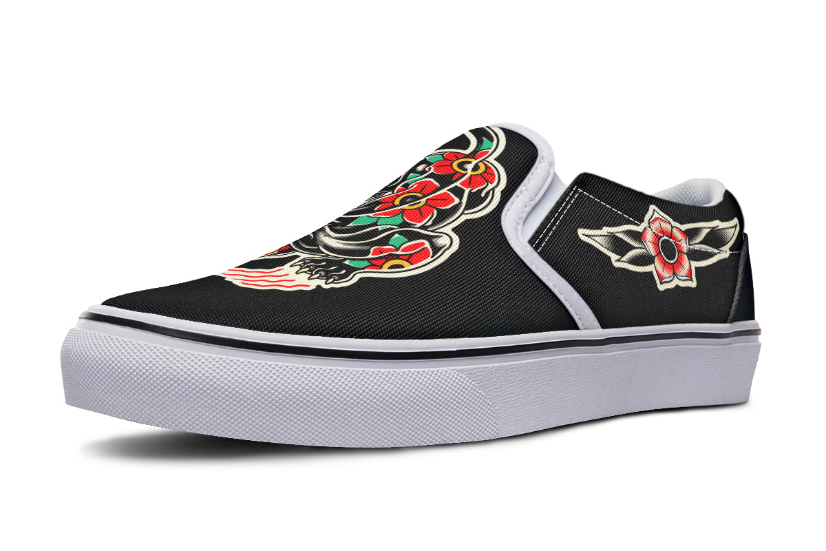 Furio Crawling Panther Slip On Shoes