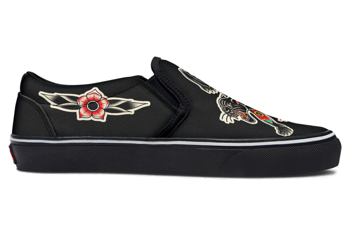 Furio Crawling Panther Slip On Shoes