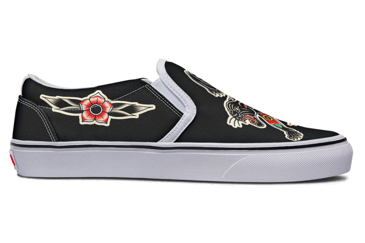 Furio Crawling Panther Slip On Shoes