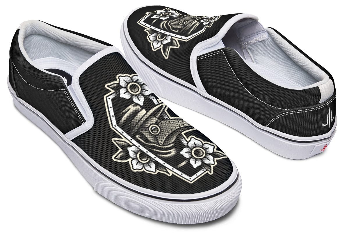 Furio Plague Doctor Slip On Shoes