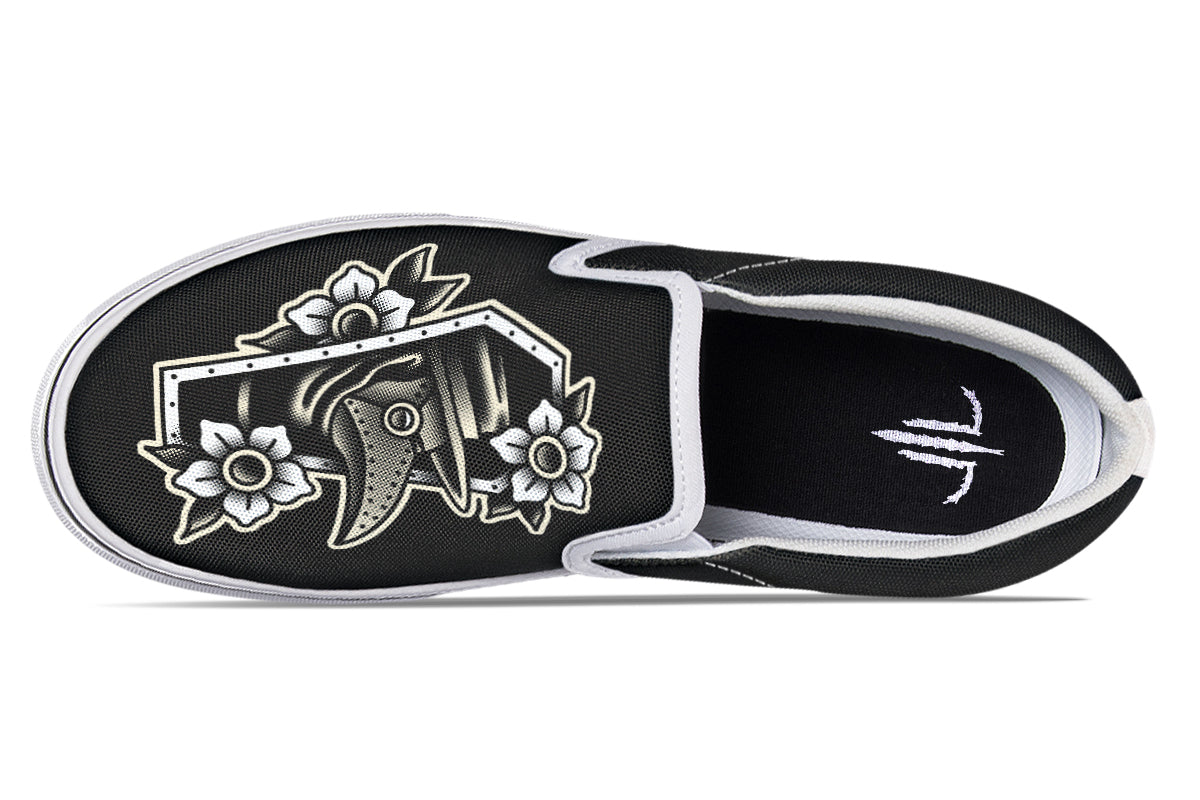 Furio Plague Doctor Slip On Shoes