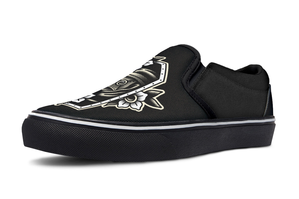 Furio Plague Doctor Slip On Shoes