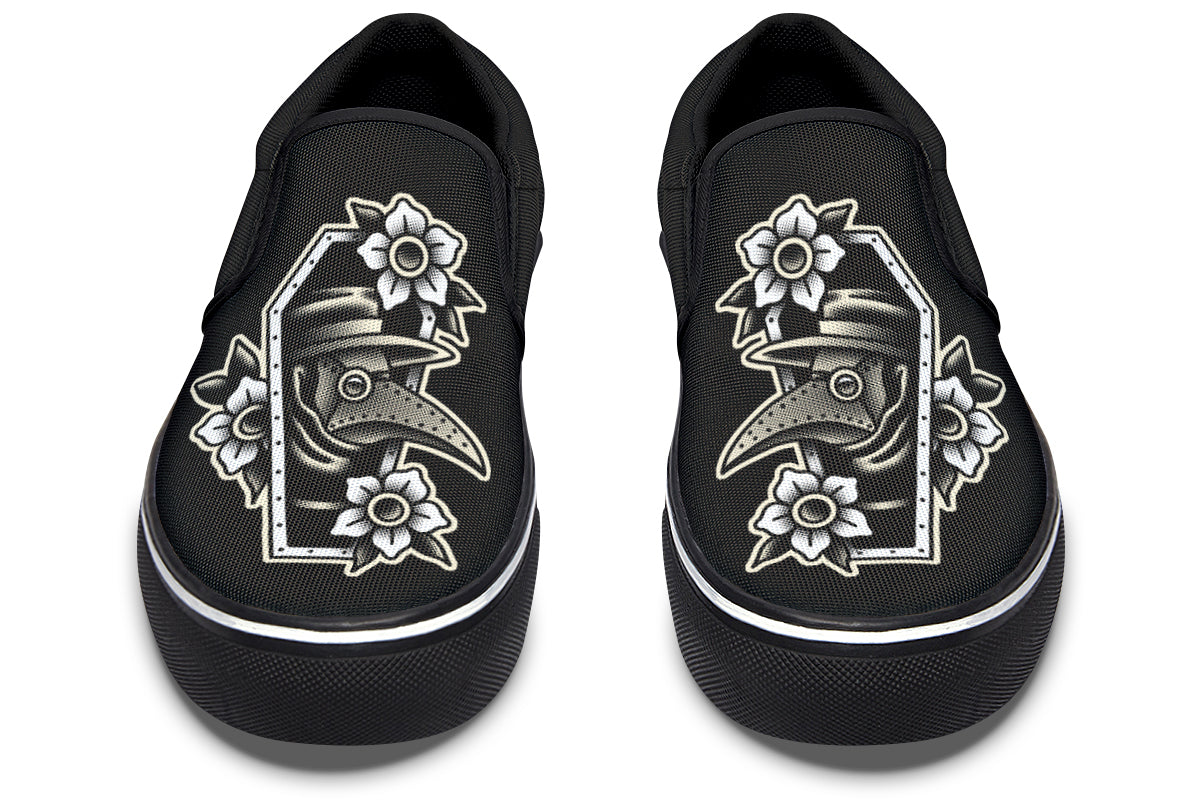 Furio Plague Doctor Slip On Shoes