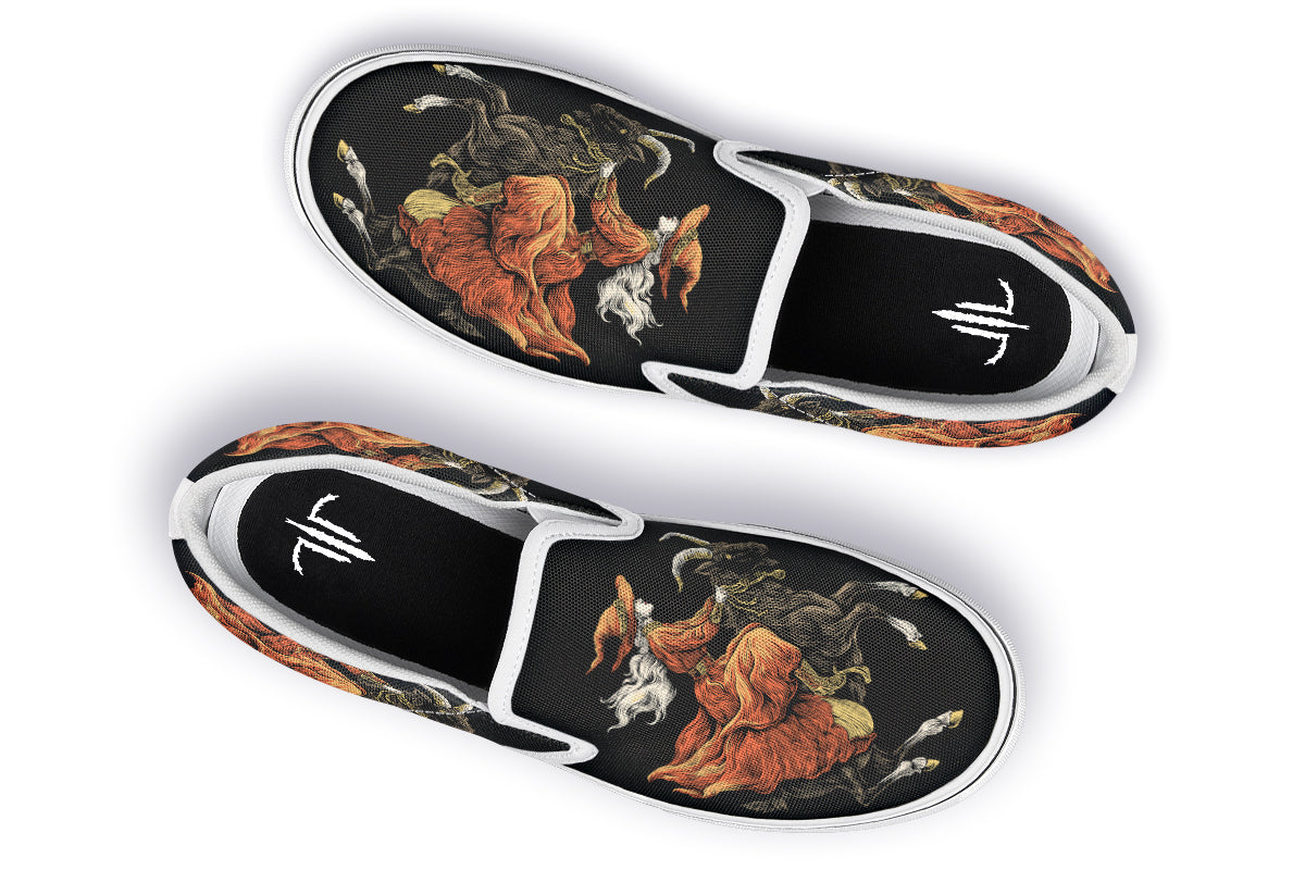 Goat Witch Slip On Shoes