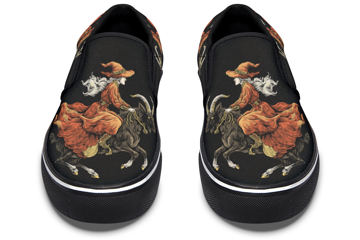 Goat Witch Slip On Shoes