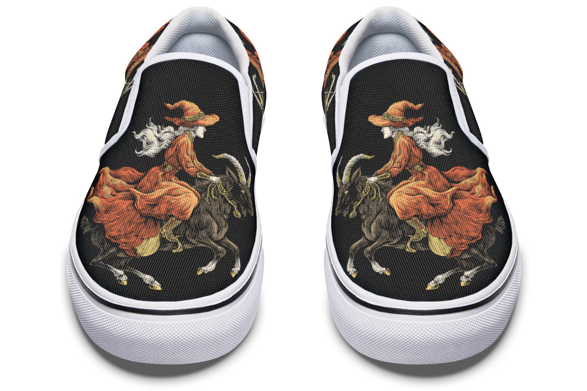 Goat Witch Slip On Shoes