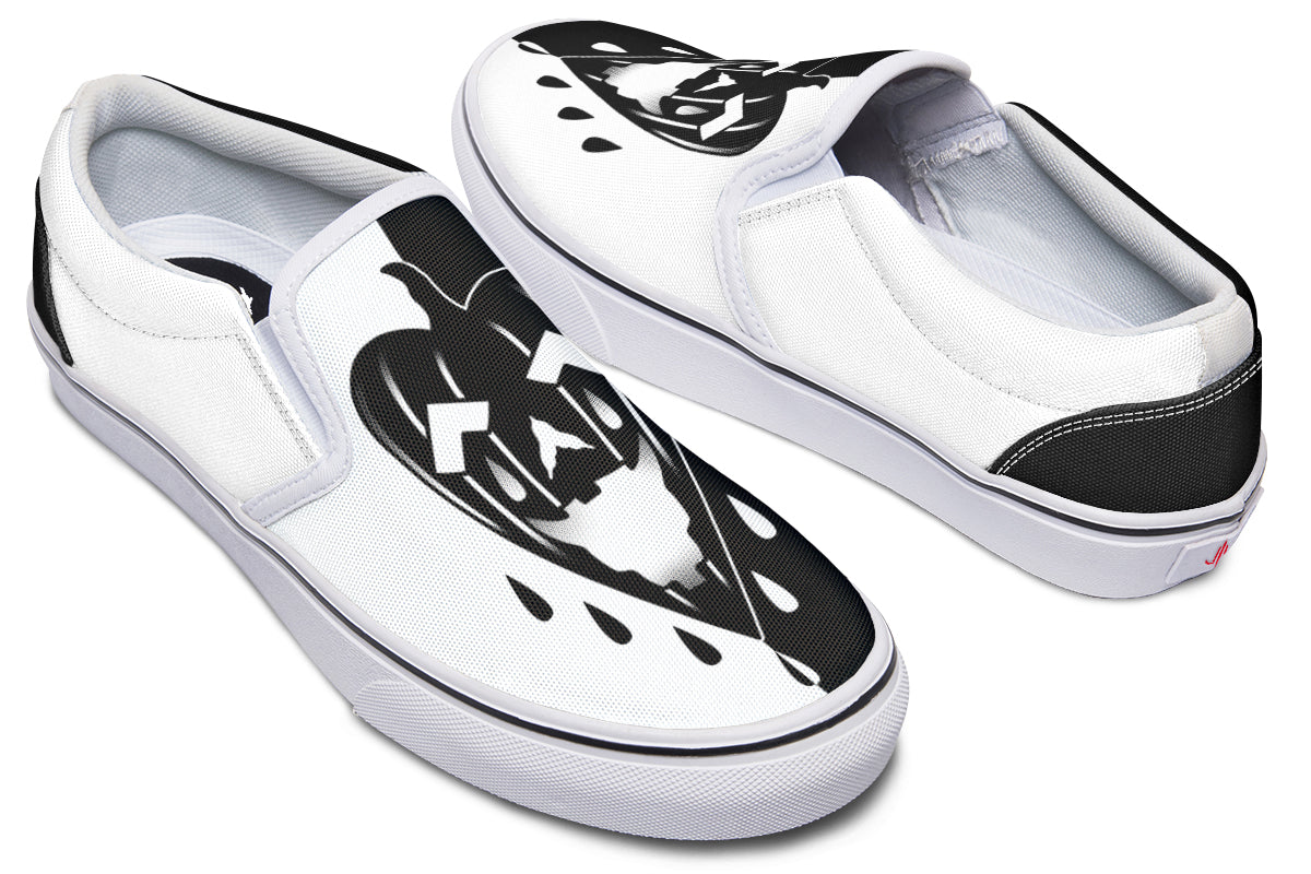 Hallo Scream Slip On Shoes