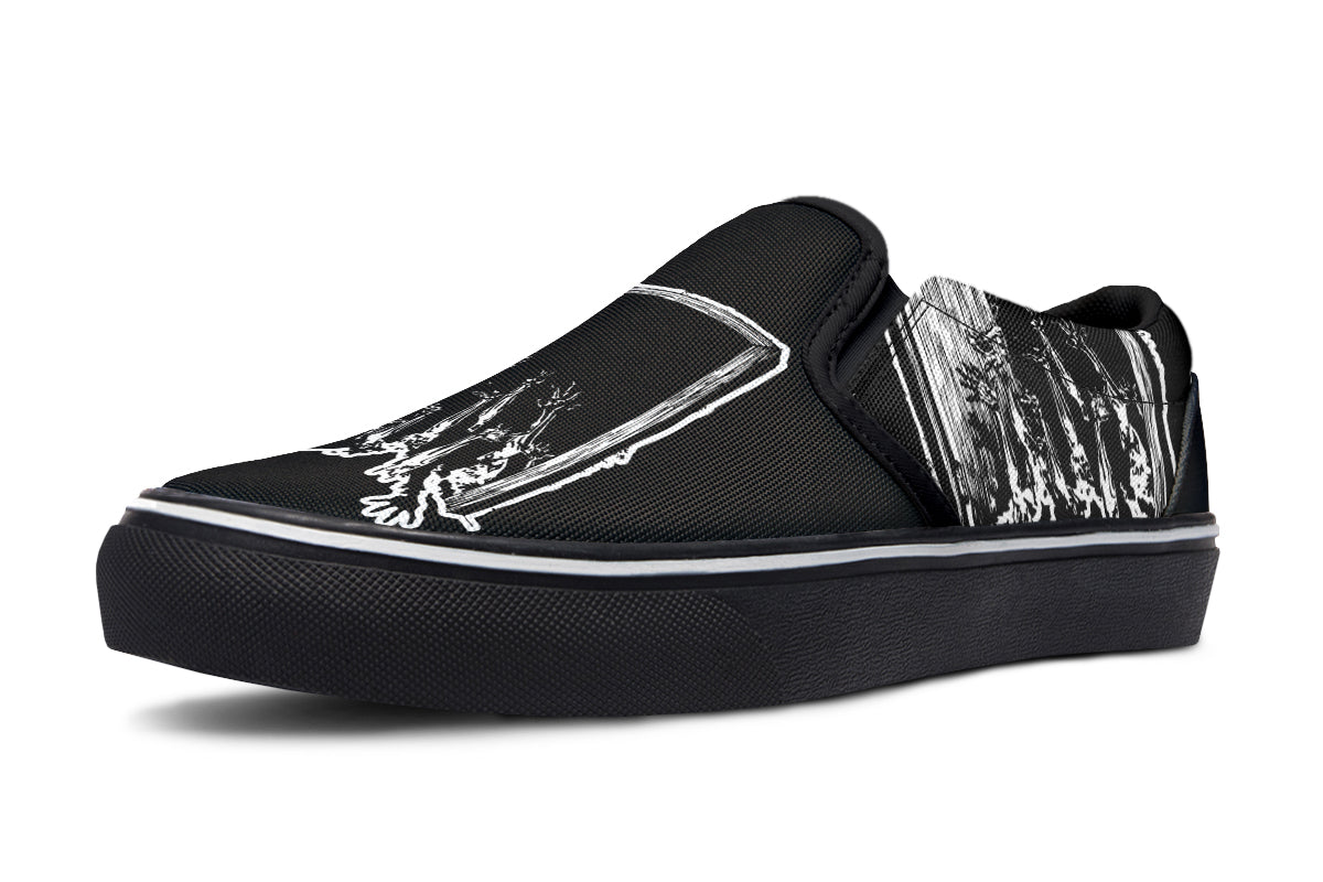 Hands Of The Undead Slip On Shoes - Last Light Apparel