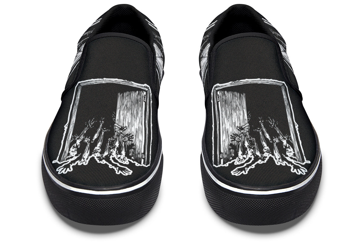 Hands Of The Undead Slip On Shoes - Last Light Apparel