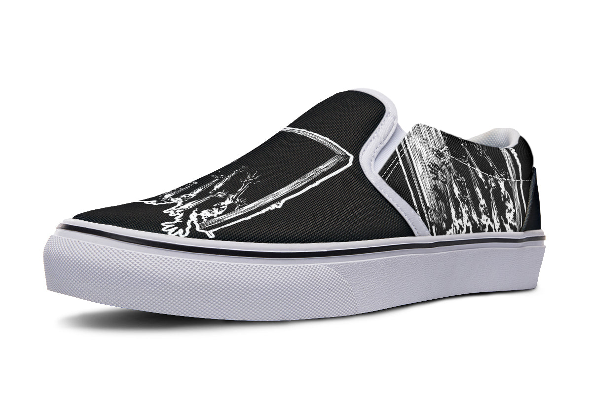 Hands Of The Undead Slip On Shoes - Last Light Apparel