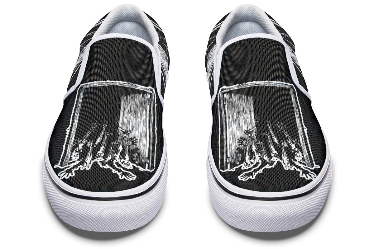 Hands Of The Undead Slip On Shoes - Last Light Apparel