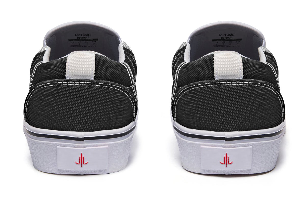 Hands Of The Undead Slip On Shoes - Last Light Apparel