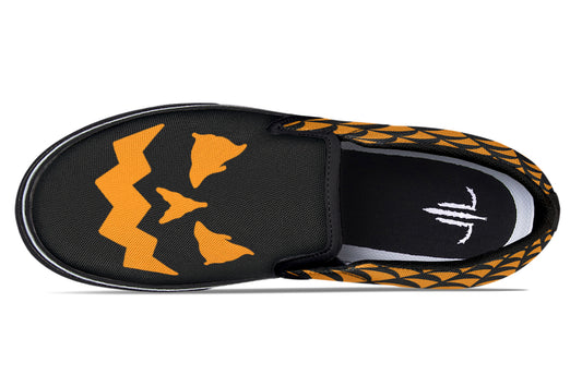 Jack O Lantern Slip On Shoes