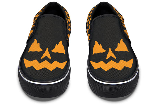 Jack O Lantern Slip On Shoes