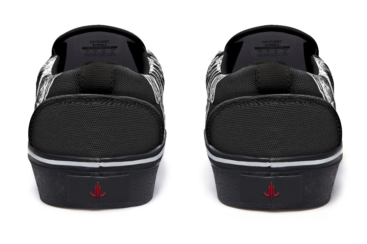 Melted Remains Slip On Shoes - Last Light Apparel
