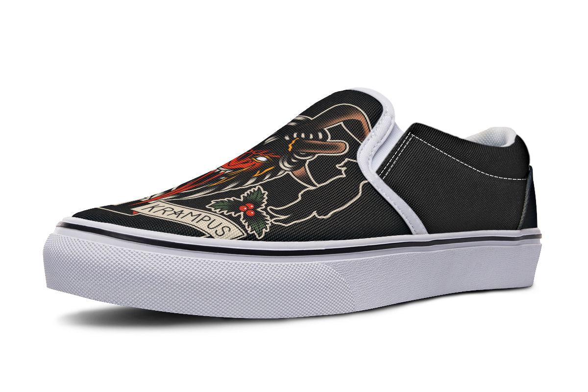 Merry Krampus Slip On Shoes