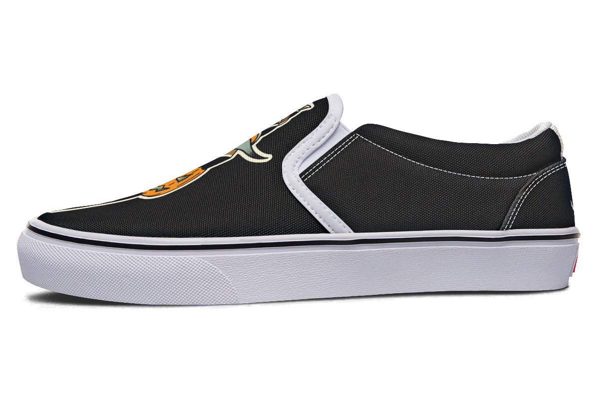 Pumpkin Dagger Slip On Shoes(LIMITED SPOOKYSEASON EXCLUSIVE)