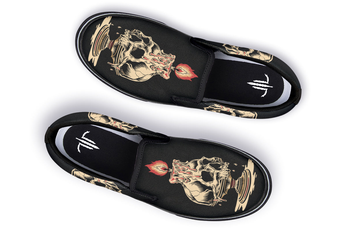 Skull Candle V2 Slip On Shoes(LIMITED NOVEMBER DROP!)