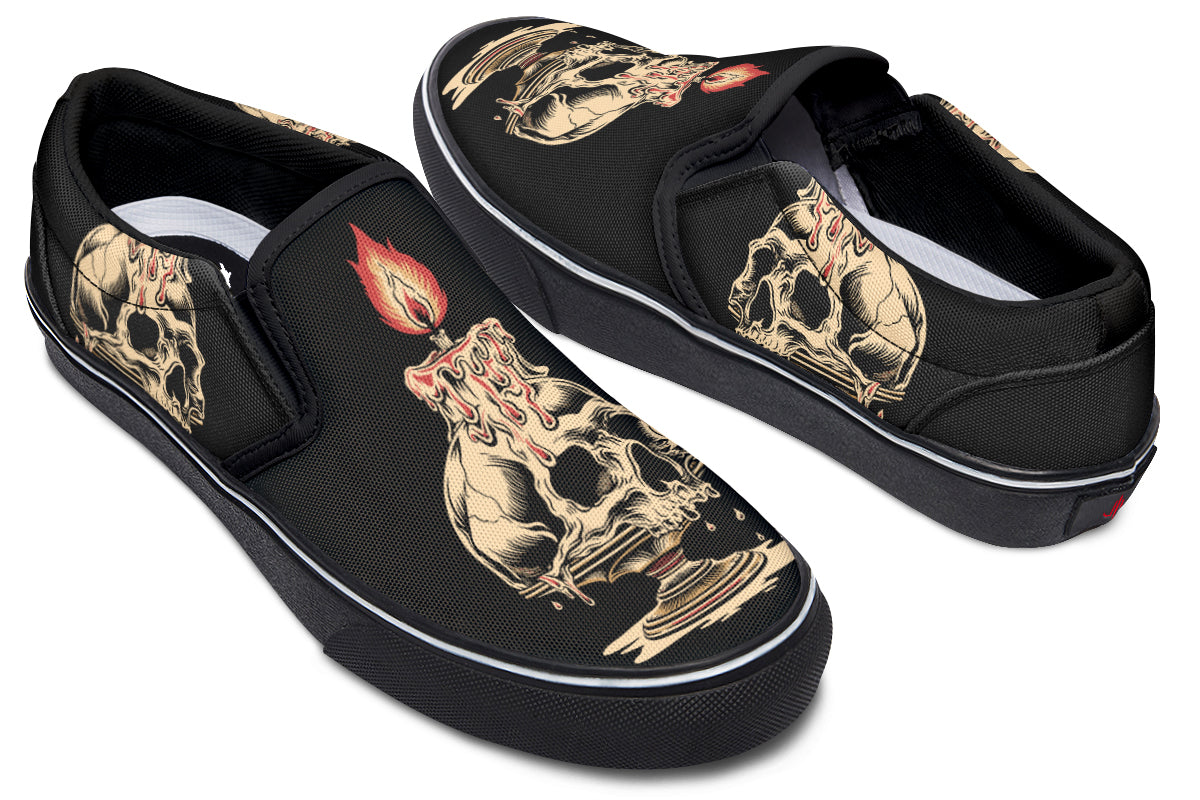 Skull Candle V2 Slip On Shoes(LIMITED NOVEMBER DROP!)