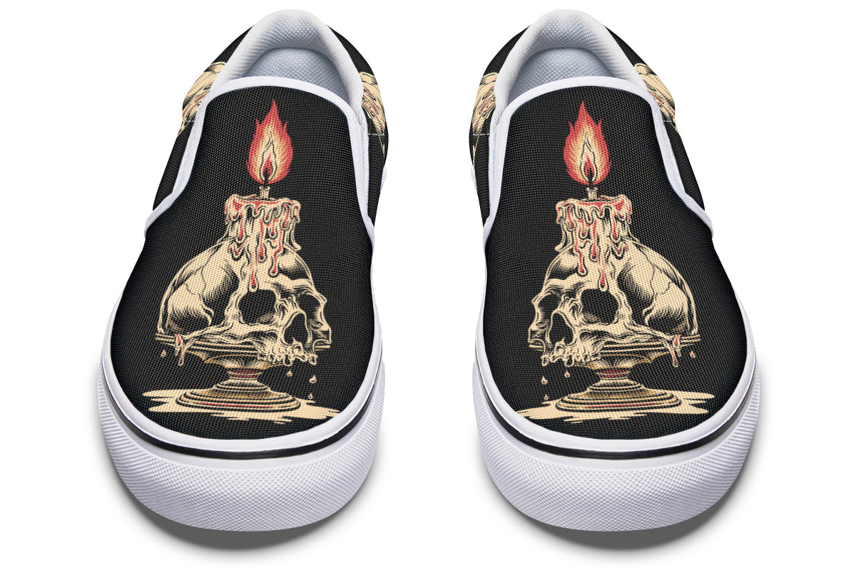 Skull Candle V2 Slip On Shoes(LIMITED NOVEMBER DROP!)