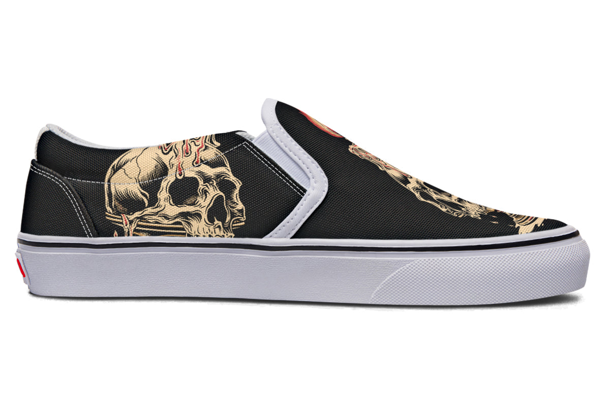 Skull Candle V2 Slip On Shoes(LIMITED NOVEMBER DROP!)