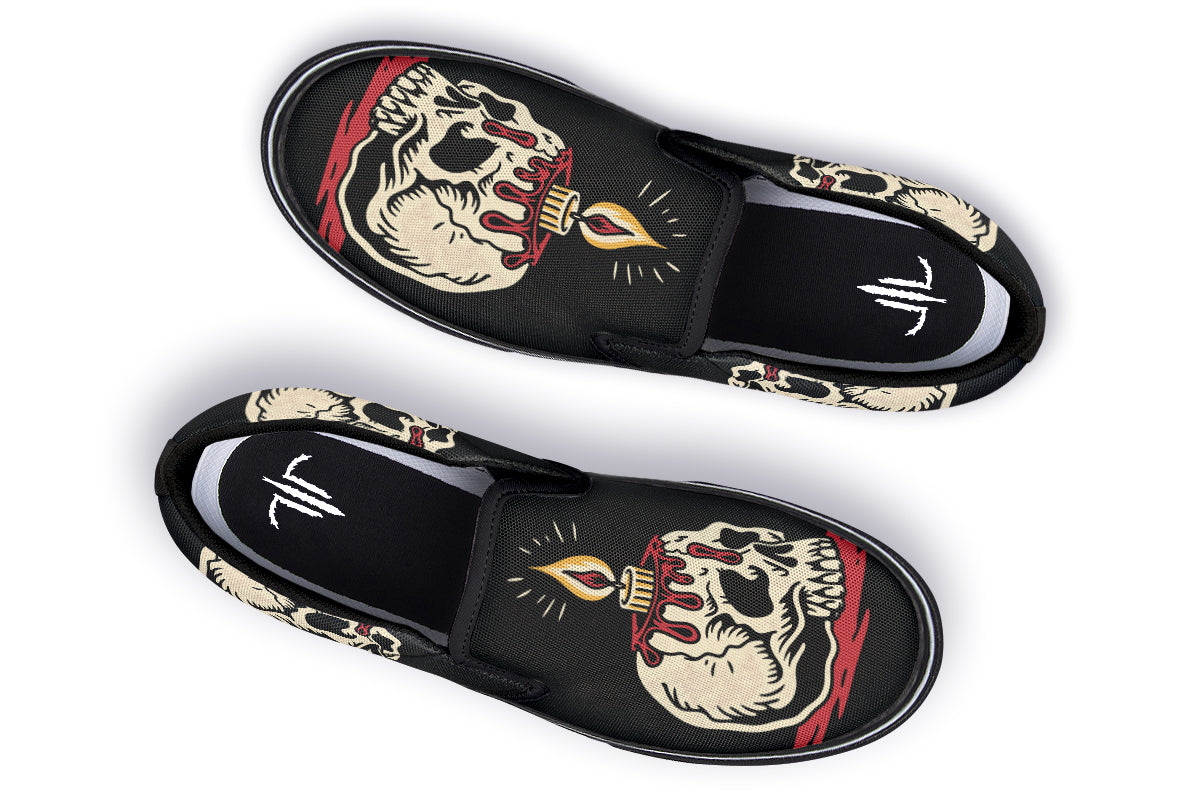 Skull Candle V1 Slip On Shoes