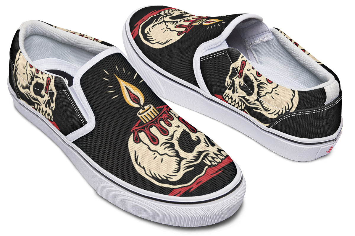 Skull Candle V1 Slip On Shoes