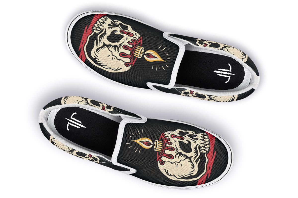 Skull Candle V1 Slip On Shoes