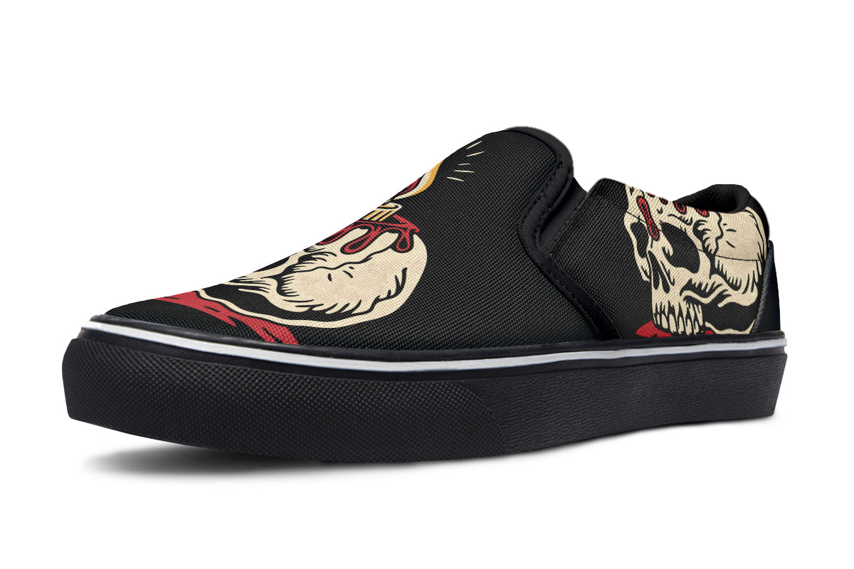 Skull Candle V1 Slip On Shoes