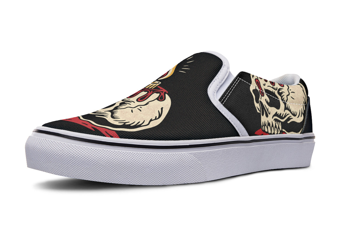 Skull Candle V1 Slip On Shoes