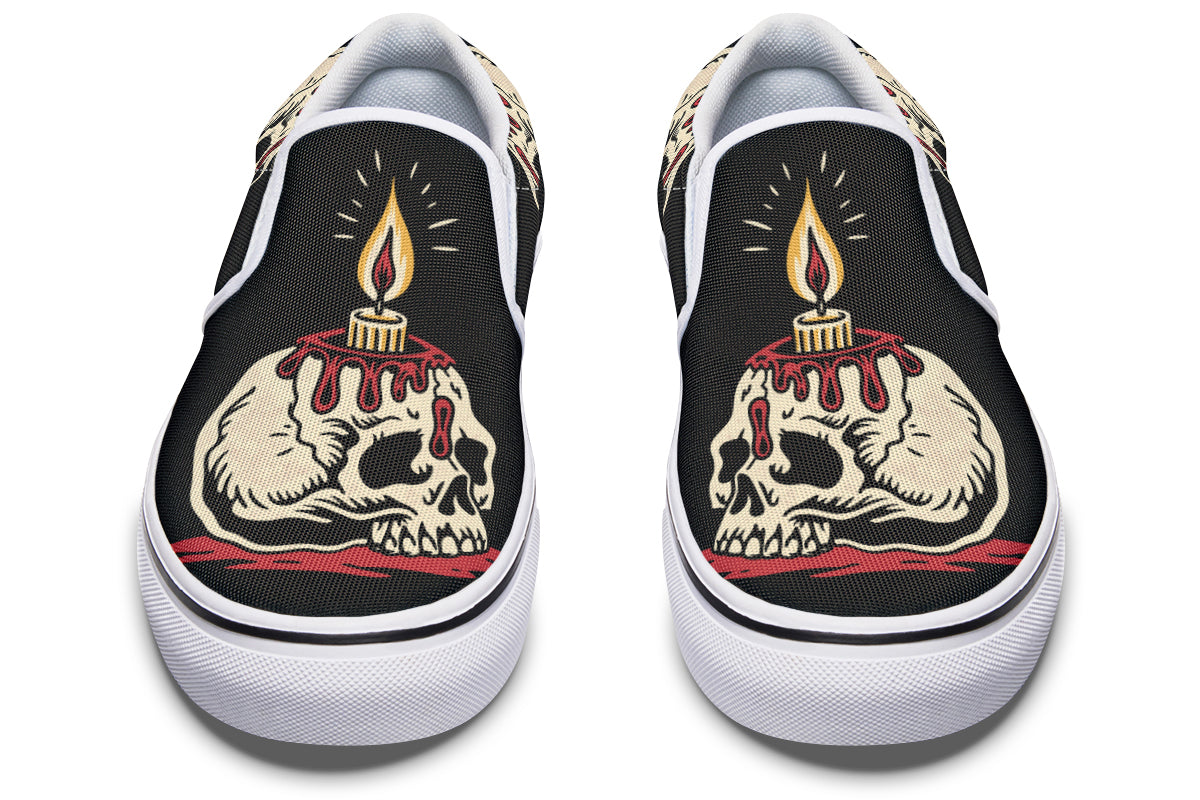 Skull Candle V1 Slip On Shoes