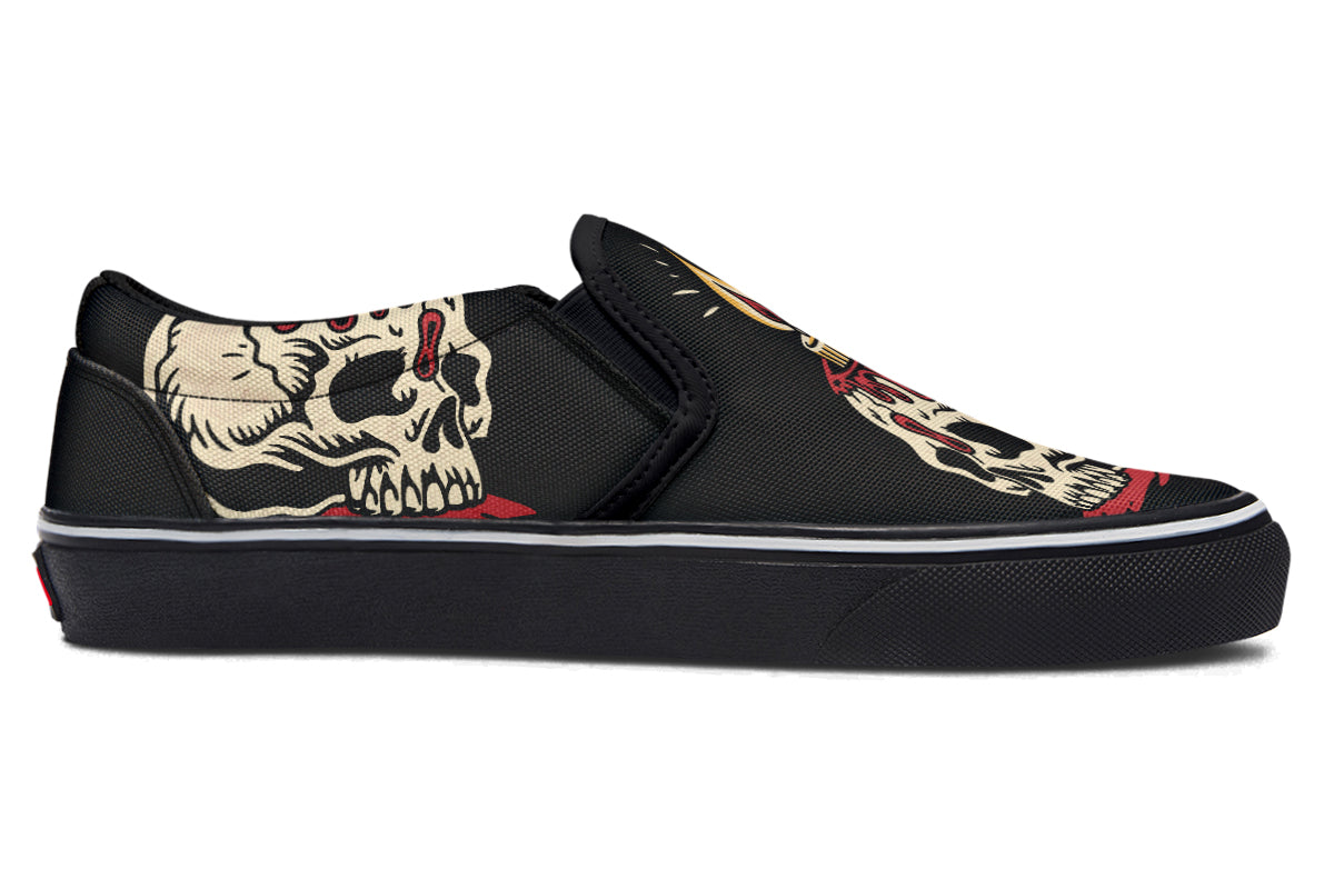 Skull Candle V1 Slip On Shoes