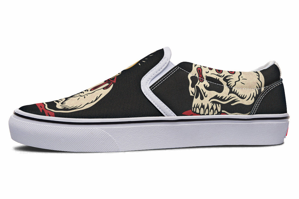 Skull Candle V1 Slip On Shoes