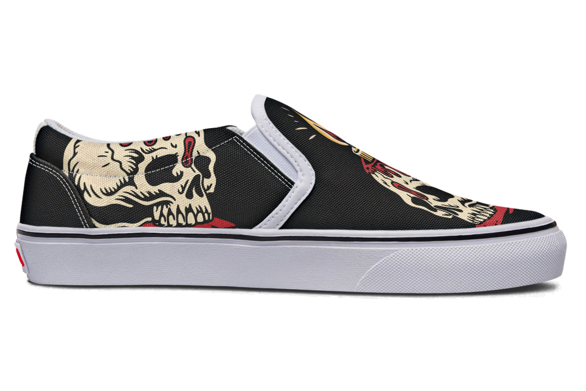 Skull Candle V1 Slip On Shoes