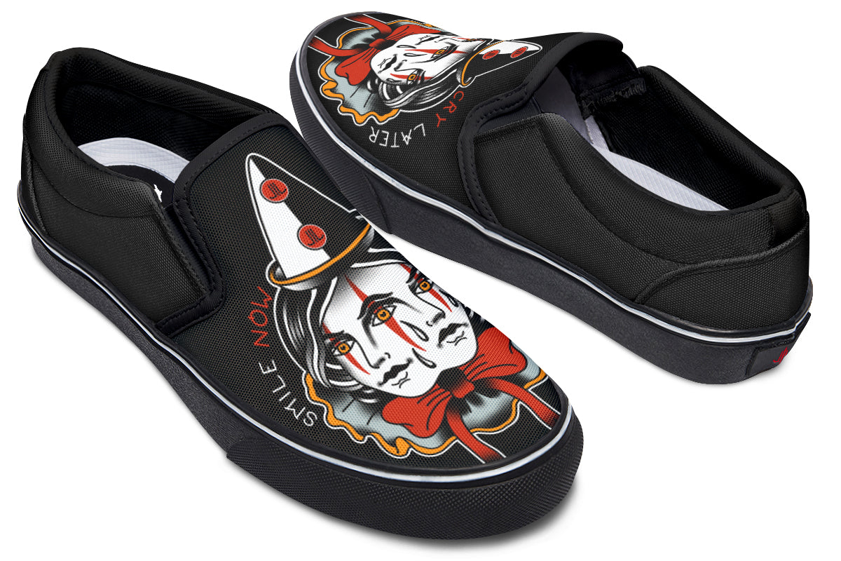 Smile Now Cry Later Slip On Shoes